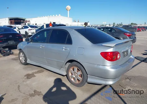 2005 Toyota Corolla S из США, поврежденный, VIN 2T1BR32E05C400632